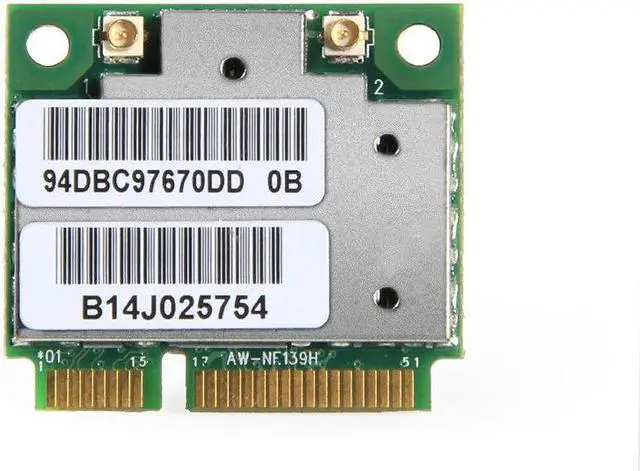 Alt view image 5 of 7 - 150Mbps Realtek RTL8188CE AW-NE139H 2.4G 802.11BGN Mini PCI-E WiFi wireless Card