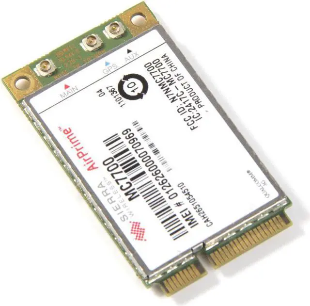 Alt view image 4 of 6 - Unlocked Sierra MC7700 Wireless 3G WWAN 100Mbps PCI-E Card GPRS Exceed MC8780