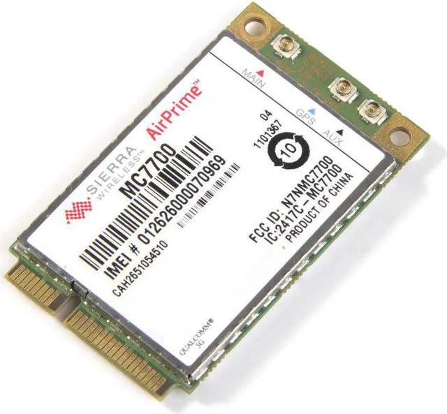 Alt view image 5 of 6 - Unlocked Sierra MC7700 Wireless 3G WWAN 100Mbps PCI-E Card GPRS Exceed MC8780