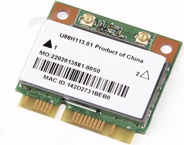 Alt view image 3 of 6 - RTL8188EE Realtek Wireless 802.11bgn Wifi Half Mini PCI-E Wlan Network Card