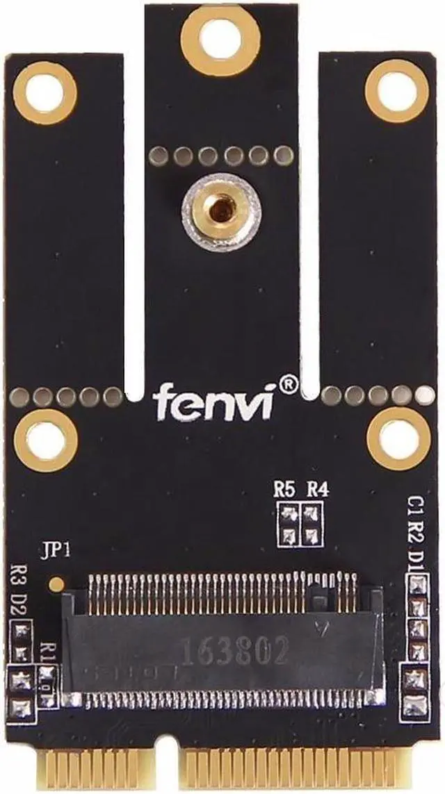 Alt view image 2 of 5 - M.2 NGFF Key A A+E to Mini PCI-E Adapter Wireless WiFi BT Network Card Converter