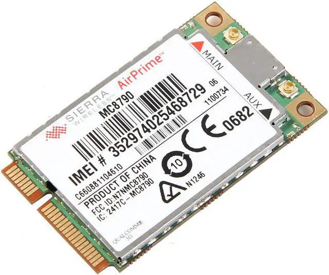 Alt view image 3 of 6 - Sierra MC8790 Unlocked 3G WWAN GSM EDGE GPRS HSPA GPS Module Wireless PCI-E Card