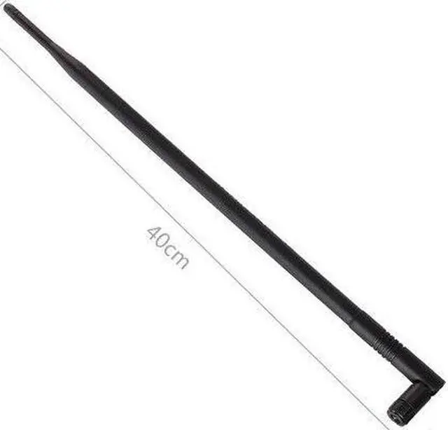 Alt view image 2 of 5 - 3 x 9dBi RP-SMA High Gain WiFi Antennas Linksys EA6900 ASUS RT-AC66U RT-AC68U