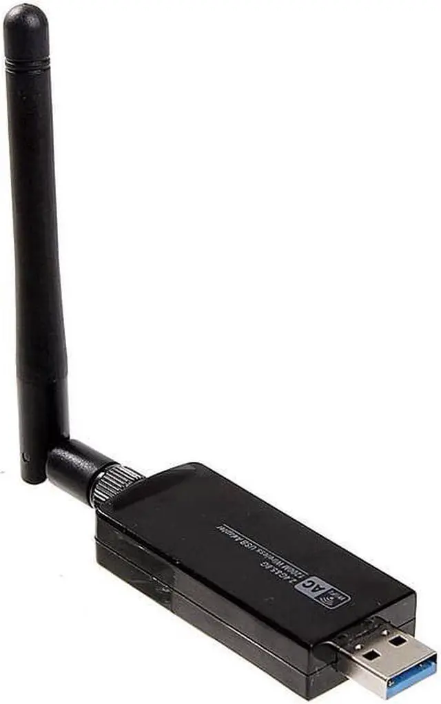 Alt view image 5 of 5 - 1200Mbps Dual Band Wireless USB WiFi Network Adapter Lan Dongle Antenna 802.11ac