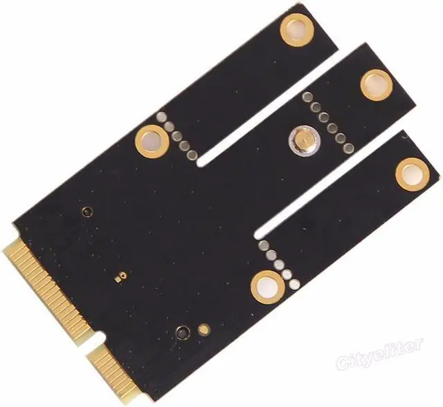 Alt view image 4 of 5 - M.2 NGFF Key A A+E to Mini PCI-E Adapter Wireless WiFi BT Network Card Converter