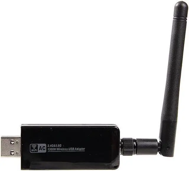 Alt view image 2 of 5 - 1200Mbps Dual Band Wireless USB WiFi Network Adapter Lan Dongle Antenna 802.11ac