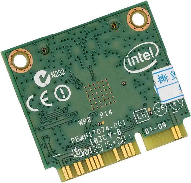 Alt view image 4 of 7 - Wireless 802.11 AC 7260HMW Dual Band WiFi Bluetooth 4.0 Half Mini PCI-e Card