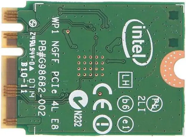 Alt view image 3 of 7 - For Intel Wireless-AC 3160NGW Dual Band 2.4/5.8Ghz Bluetooth 4.0 NGFF Wifi Card