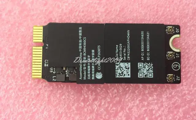 Alt view image 3 of 5 - WiFi Bluetooth Airport Card 653-0029 BCM94360CSAX for Macbook Pro Retina A1502