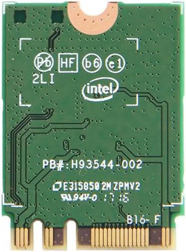 Alt view image 3 of 5 - Dual Band Antennas+ Intel Wireless-AC 8265NGW NGFF 867M Wifi Bluetooth 4.2 Card