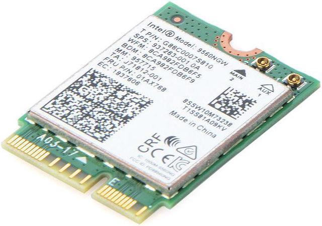 Wireless AC 9560 For Intel 9560NGW 802.11ac NGFF 2.4G/5G WiFi Card  Bluetooth US - Newegg.com