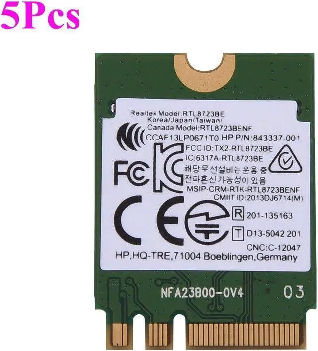 Alt view image 2 of 3 - 10x RTL8723BE 150Mbps NGFF/M.2 Bluetooth 4.0 WiFi Wireless Network Wlan Card Lot