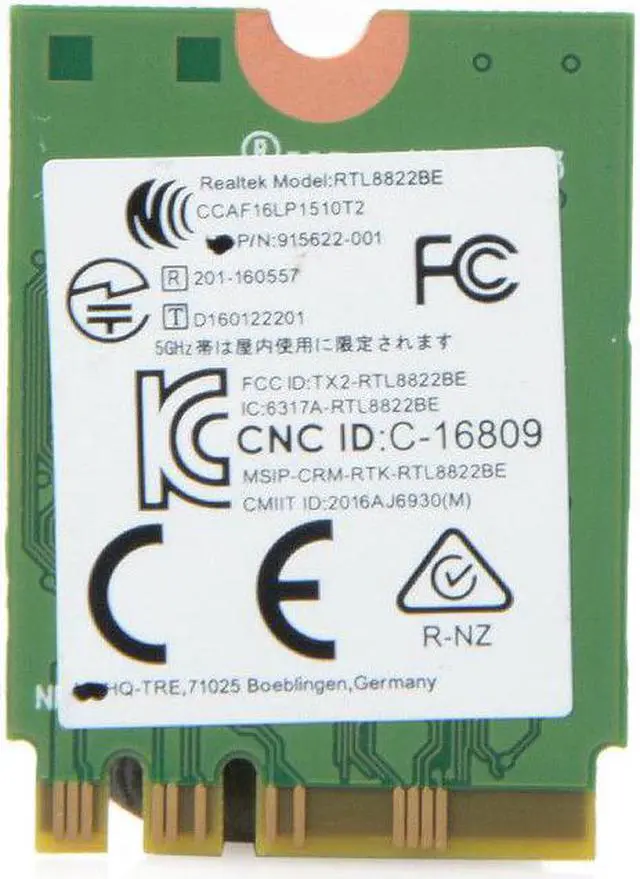 Alt view image 2 of 7 - Realtek RTL8822BE NGFF 802.11ac 2.4G/5 GHz Draadloze Wifi Card Bluetooth 4.1 MSG