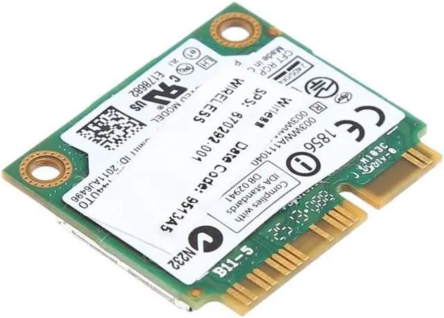 Alt view image 6 of 8 - 2.4/5G 300M WiFi Bluetooth 4.0 Wireless Half Mini PCI-E Card For Intel 6235ANHMW