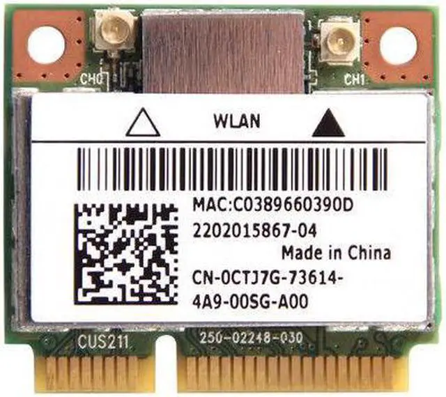 Main image of 300M Atheros AR5B22 Networks Killer N1202 PCI E Bluetooth4.0 Wireless WiFi Card