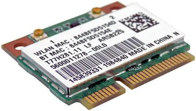 Main image of NEW Atheros WIFI Wireless N and Bluetooth 4.0 Combo Half Mini PCI-E Card AR5B225
