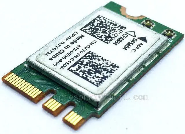 Alt view image 4 of 5 - DP/N 0JY0YN C204N2 645A04 WiFi Bluetooth WLAN card for Dell Inspiron 11 3147 20