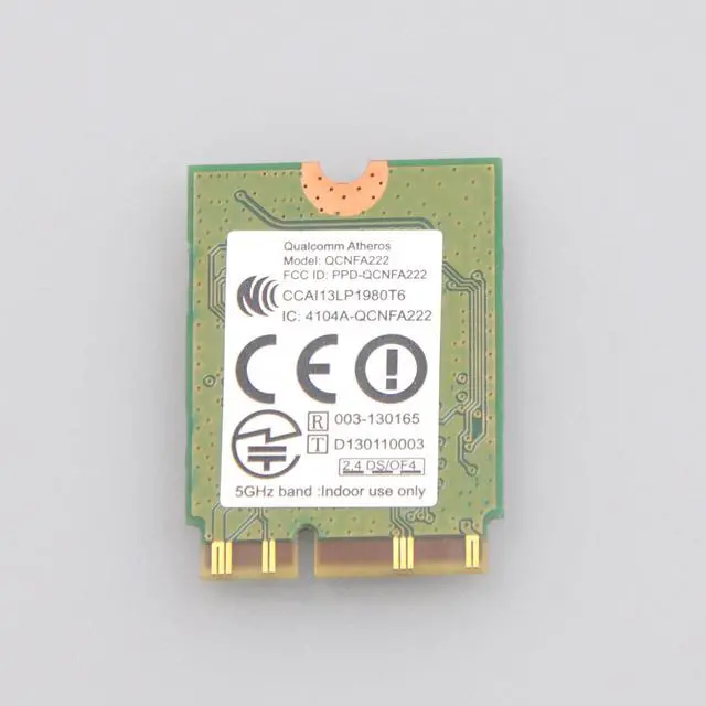 Alt view image 2 of 4 - QCNFA222 WiFi Dual Band Wireless Card 300M Bluetooth 4.0 2.4GHz 5GHz WLAN NGFF