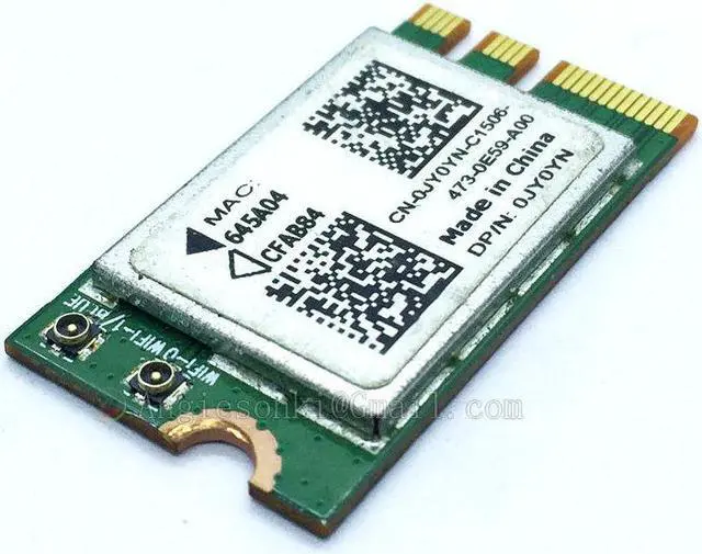 Alt view image 3 of 5 - DP/N 0JY0YN C204N2 645A04 WiFi Bluetooth WLAN card for Dell Inspiron 11 3147 20