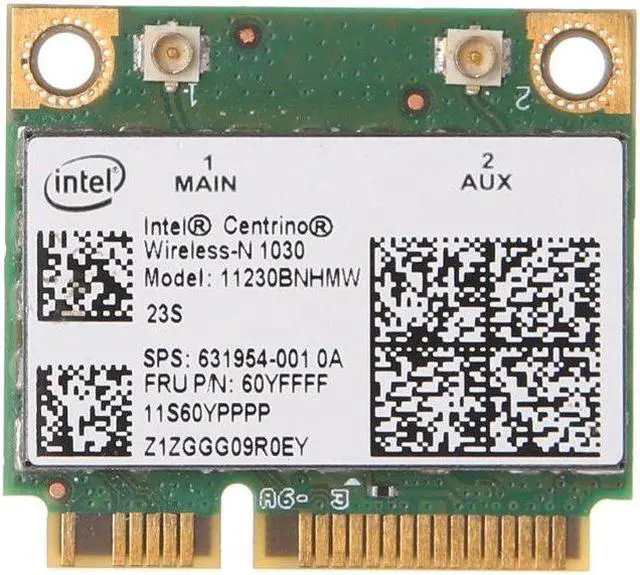 Main image of For Intel Wireless-N 1030 11230BNHMW 300M WiFi Bluetooth Mini PCI-E Combo Card