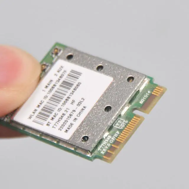 Alt view image 3 of 4 - QCNFA222 WiFi Dual Band Wireless Card 300M Bluetooth 4.0 2.4GHz 5GHz WLAN NGFF