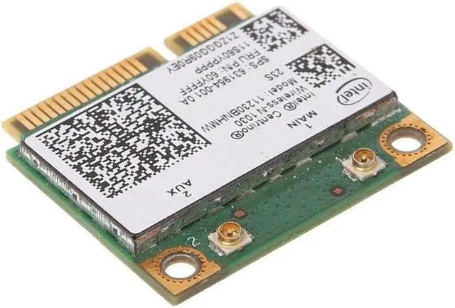 Alt view image 5 of 8 - For Intel Wireless-N 1030 11230BNHMW 300M WiFi Bluetooth Mini PCI-E Combo Card