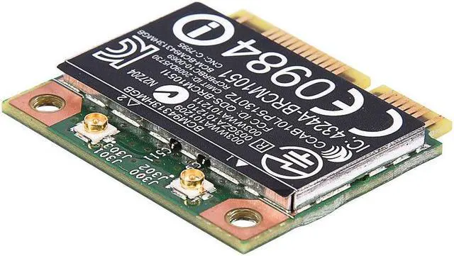 Alt view image 7 of 8 - Bluetooth 4.0 Mini PCI-E 802.11a/b/g/n WIFI Wireles Card For HP BCM94313HMGB