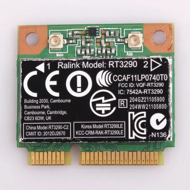 Alt view image 2 of 3 - Top RT3290 Wireless N BT Bluetooth Half Mini wifi Card 690020-001 802.11N For HP