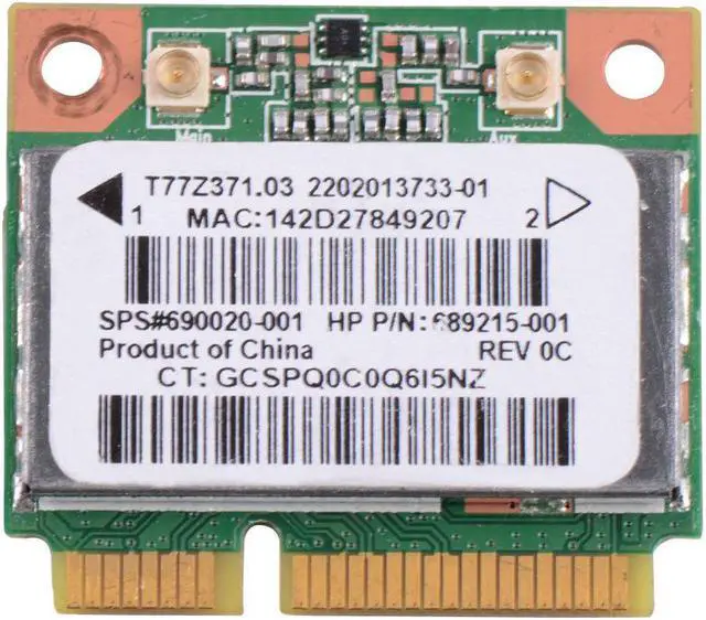 Main image of Wi-Fi Wireless Network Card Bluetooth for HP Pavilion G7-2000 Ralink RT3290 MSYG
