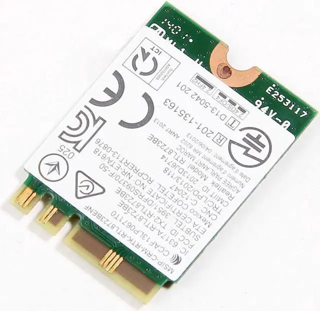 Alt view image 5 of 8 - RealTek RTL8723BE NGFF Wlan Wifi Bluetooth Card 802.11n for IBM Lenovo 04X6025