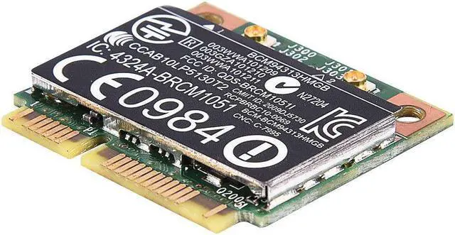 Alt view image 5 of 7 - For HP BCM94313HMGB PCI-E 802.11N BCM20702 Bluetooth 4.0 Wlan Wireless WiFi Card