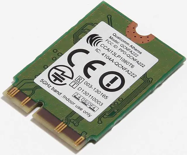 Alt view image 4 of 7 - Atheros QCNFA222 AR5BWB222 2.4GHz/5GHz 802.11abgn WiFi Bluetooth 4.0 Wlan Card