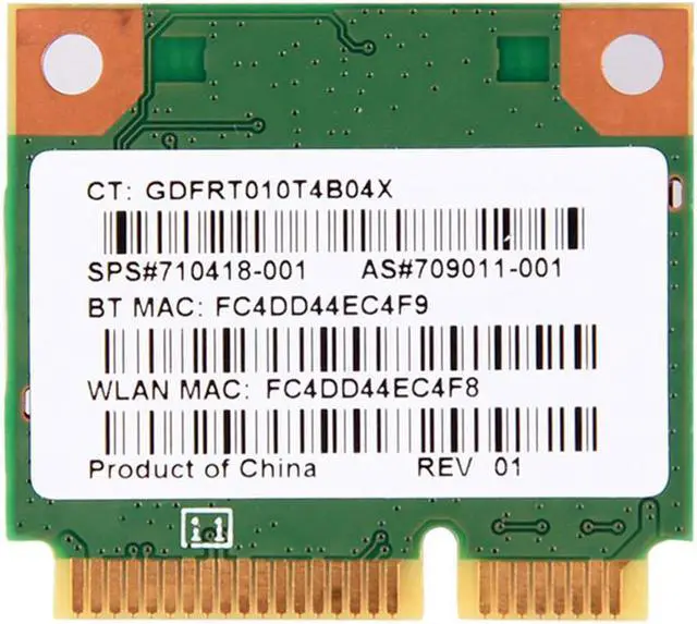 Alt view image 5 of 8 - For Intel MT7630E 2.4G WiFi Wireless Bluetooth 4.0 PCI-E Half Wifi Card