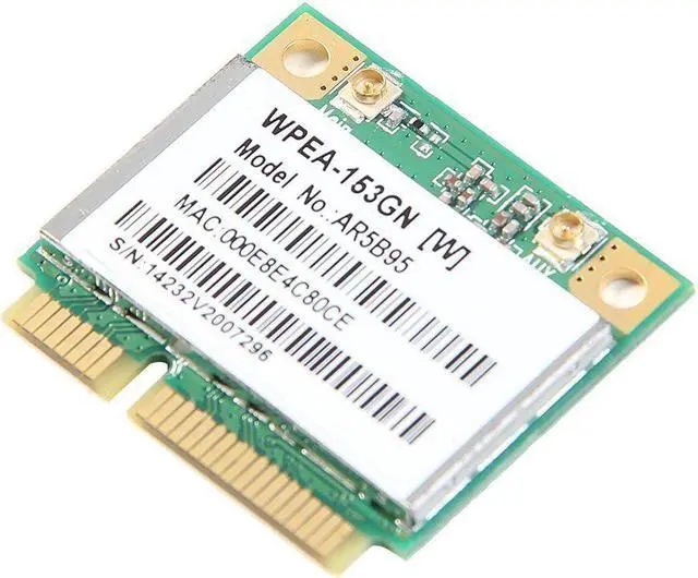 Alt view image 4 of 5 - Atheros AR5B95 AR9285 802.11B/G/N Half Mini PCI-E Card