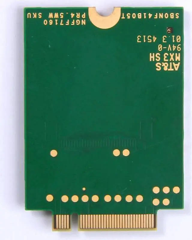 Alt view image 2 of 6 - GOBI5000 EM7345 LTE 04x6014 T440 X240 WWAN HSPA+ EVDO 42Mbps 4G Module NGFF Card