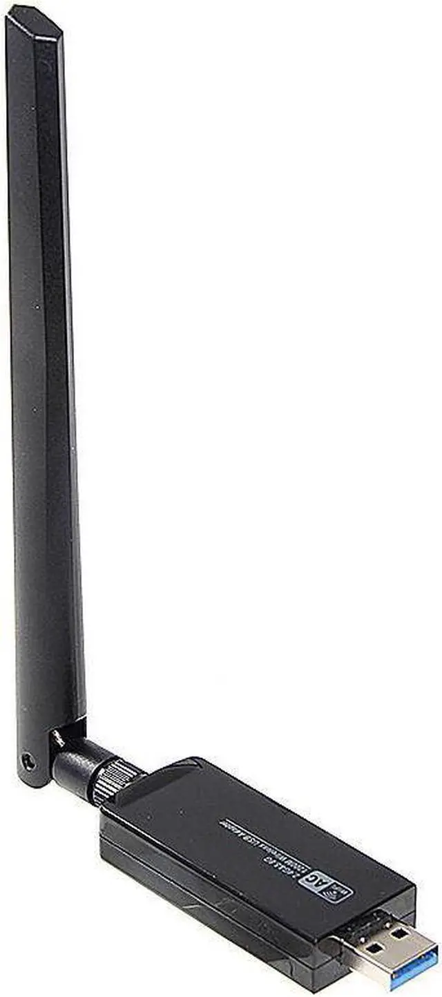 Alt view image 5 of 7 - RTL8812AU Chipset 1200Mbps 2.4GHz/5GHz 802.11ac WiFi USB Adapter Dongle Antenna