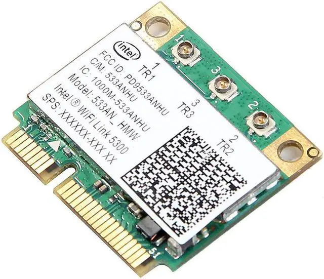 Alt view image 3 of 7 - WiFi Link 5300AGN For Intel Wireless LAN 533AN_HMW Dual Band Wlan Card 450Mbps
