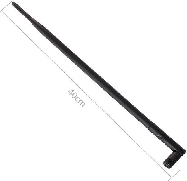 Alt view image 2 of 8 - 3 x 9dBi RP-SMA High Gain WiFi Antennas Linksys EA6900 ASUS RT-AC66U RT-AC68U