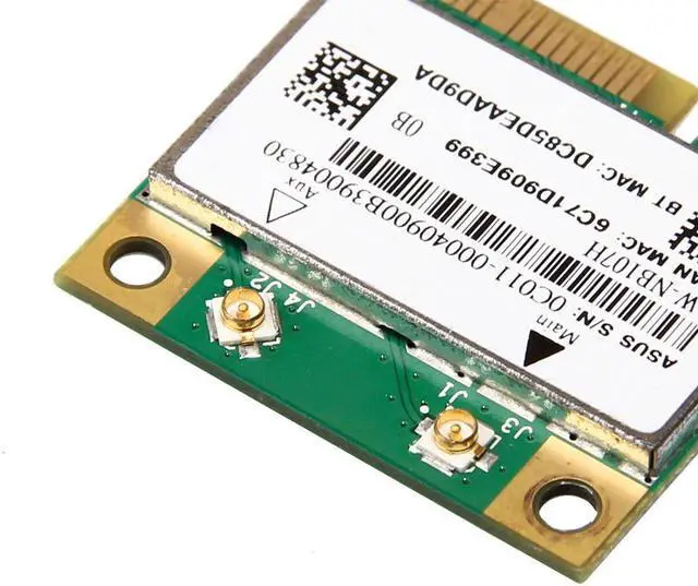 Alt view image 5 of 7 - AzureWave AW-NB107H BCM943142HM Half Mini PCIE Wlan WIFI Card BT4.0 802.11 b/g/n