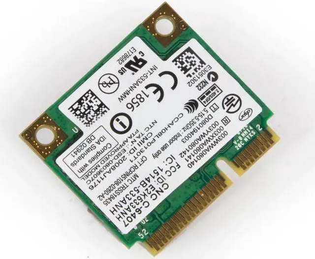 Alt view image 6 of 7 - WiFi Link 5300AGN For Intel Wireless LAN 533AN_HMW Dual Band Wlan Card 450Mbps