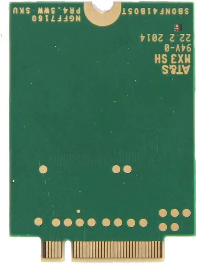 Alt view image 3 of 7 - Thinkpad GOBI5000 EM7345 LTE 04X6092 T440 X240 WWAN HSPA+ 42Mbps 4G Module NGFF