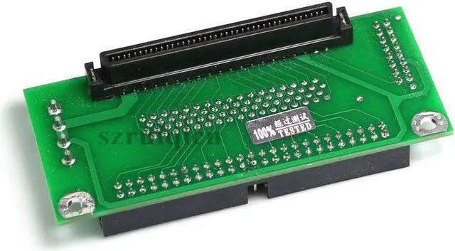 Alt view image 3 of 3 - SCSI SCA 80-Pin To SCSI 68-Pin/IDC 50-Pin Adapter SCSI 80-68-50 CARD