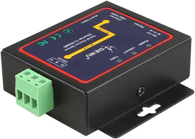 Alt view image 3 of 7 - Industrial Serial Device Server RS485 to Ethernet TCP/IP LAN Converter