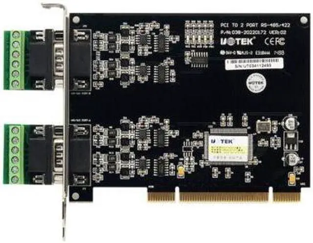 Alt view image 4 of 6 - PCI serial card PCI TO 2 Port RS485 RS422 COM Serial Port adapter converter card