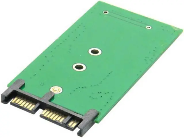Alt view image 3 of 3 - M.2 NGFF SSD to 1.8 Micro SATA 7+9 16pin Adapter Cards Mini PCIE 2 Lane for E431 E531 X240S Y410P Y510P