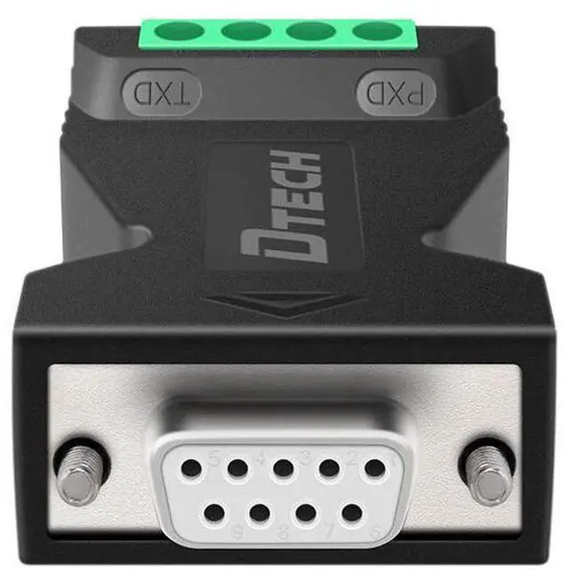 Alt view image 6 of 6 - Hight quality mini RS-232 to RS-485 passive interface converter 485 converter DB9 to 3-wire terminal  adapter 1.2km