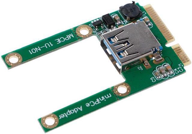 Alt view image 3 of 5 - Mini pcie to USB 2.0 adapter converter USB2.0 to mini pci e PCIE Express Card