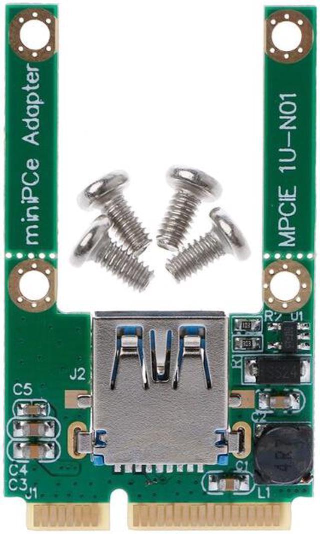 Alt view image 4 of 5 - Mini pcie to USB 2.0 adapter converter USB2.0 to mini pci e PCIE Express Card