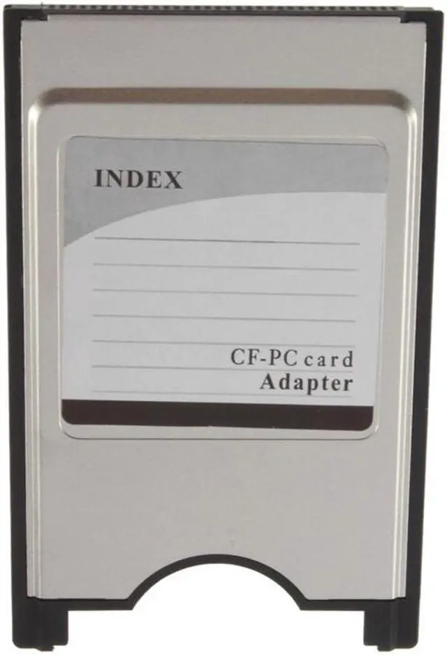 Alt view image 5 of 5 - Compact Flash CF to PC Card PCMCIA Adapter Cards Reader for Laptop Notebook