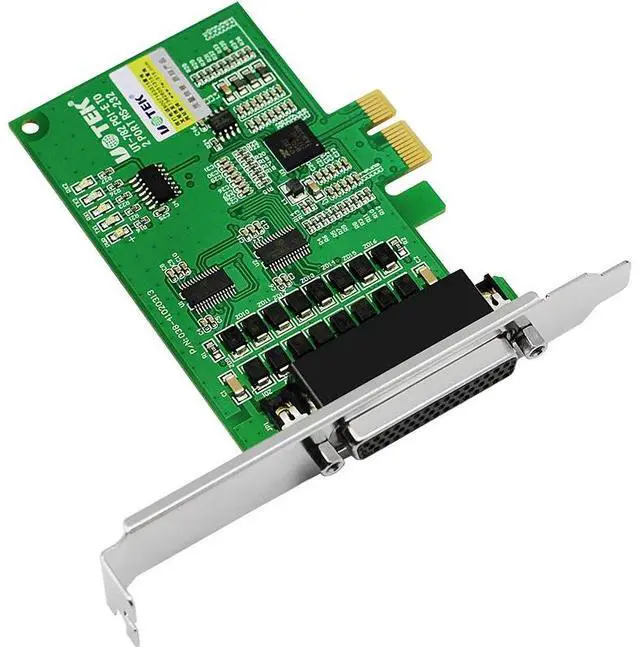 Alt view image 2 of 4 - UT-782 2-Port Industrial RS-232 PCI-E Multi-Serial Port Card 600W lightning surge 15KV ESD protection each line